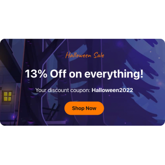 Halloween Sale Banner