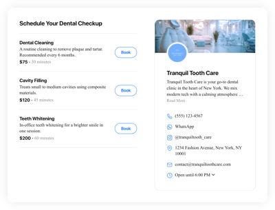 Clinic Booking