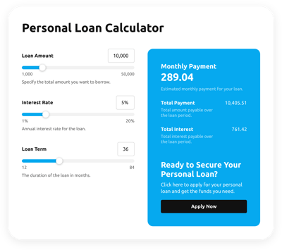 Personal Loan Calculator
