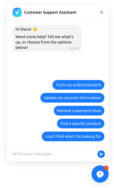 Customer Support AI Chatbot