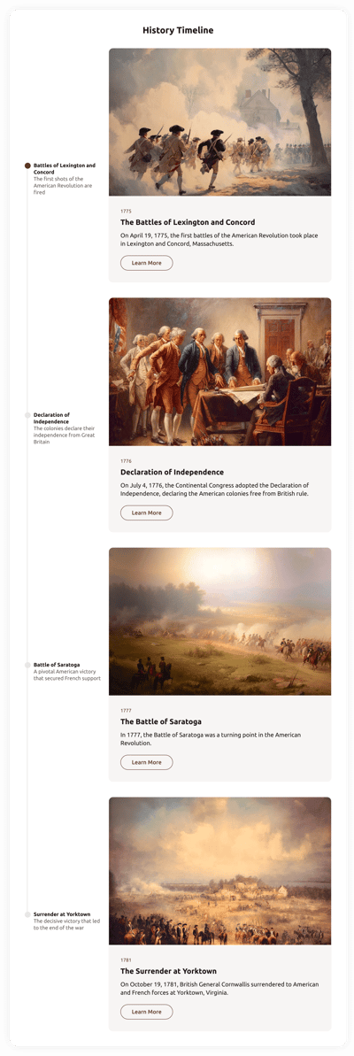 History Timeline