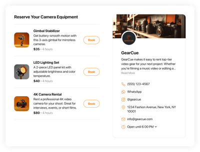 Equipment Reservation