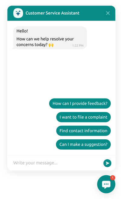 Customer Service AI Chatbot