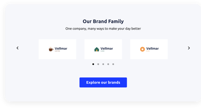 HTML Brand Logo template