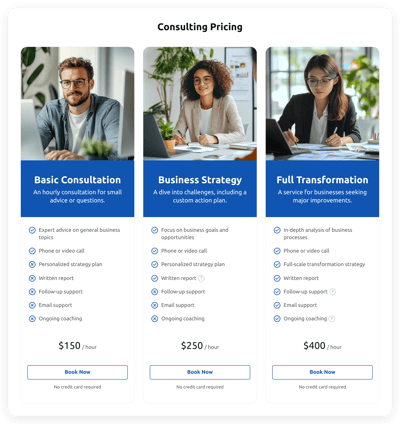 Consulting Pricing