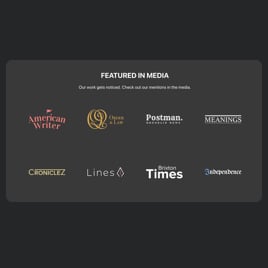 Featured in Media Logo Showcase