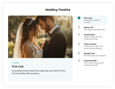 Wedding Timeline