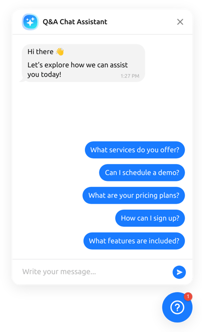 Chatbot Questions and Answers