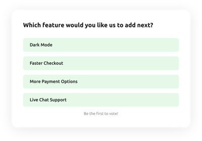Feature Request Poll