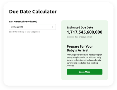 Due Date Calculator