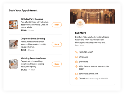 Event Booking