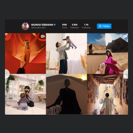 Dark Instagram Profile