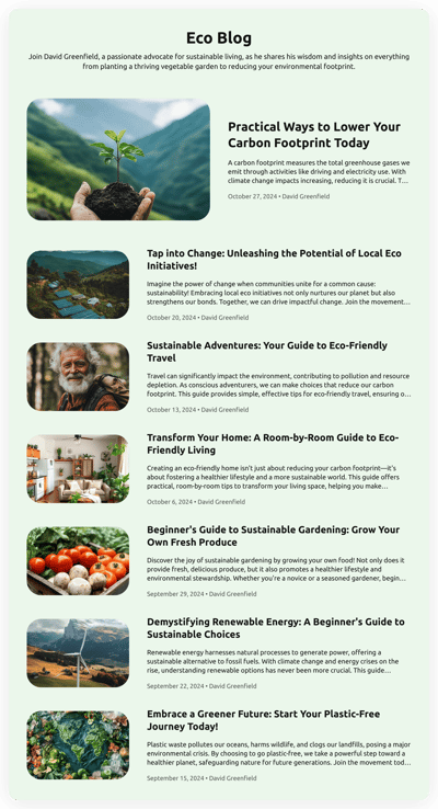Eco Blog