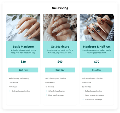 Nail Pricing