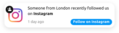 Instagram New Follower Notification