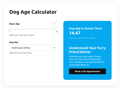 Dog Age Calculator