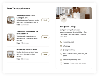 Apartment Booking