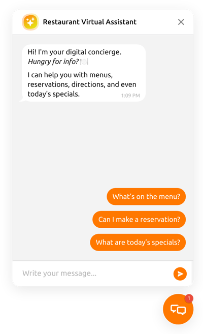 Restaurant Chatbot