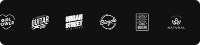 Dark Infinite Logo Carousel