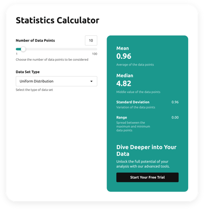 Statistics Calculator