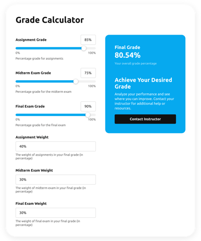 Grade Calculator