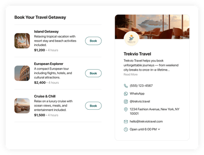 Vacation Rental Booking
