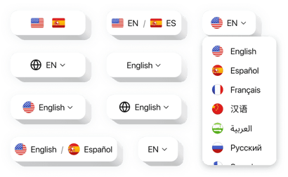 Adobe Muse Multilingual Translator widget