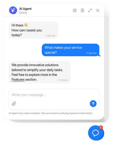 Füge den AI Chatbot zu deiner Squarespace-Website hinzu