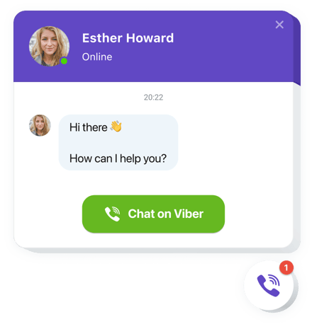 OpenCart Viber チャット