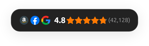 Strengthen your brand credibility with a single, compact trust badge