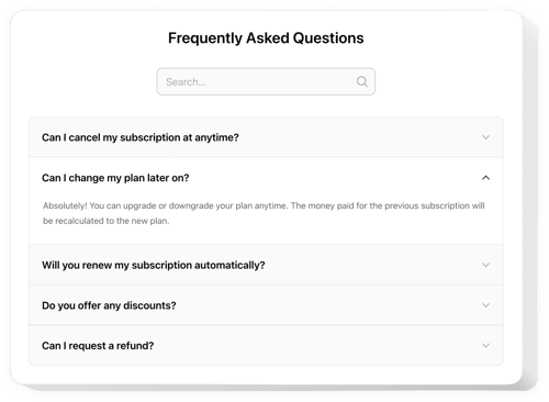 Answer Common Questions Instantly