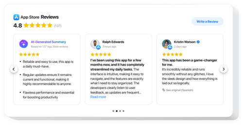 Increase Engagement with Positive App Feedback