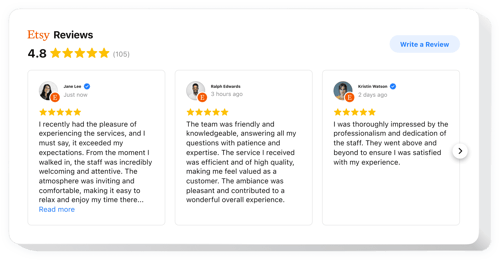 Highlight Customer Experiences and Collect More Feedback