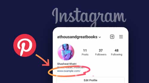 How To Add Pinterest Link To Instagram Bio