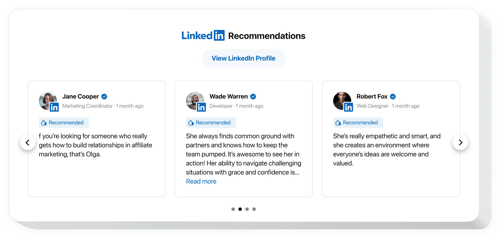 Showcase Social Proof for Lead Trust