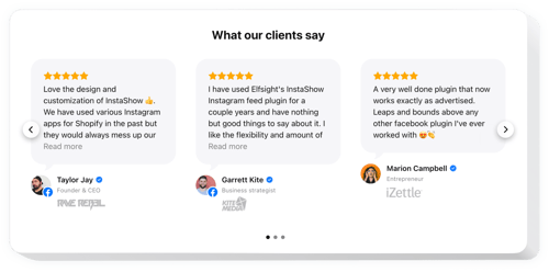 Showcase Reader Reviews and Endorsements