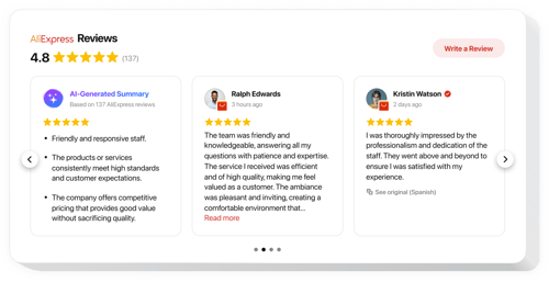 Build Trust with Real Customer Feedback