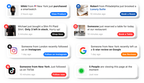 Create Social Proof for New Book Purchases