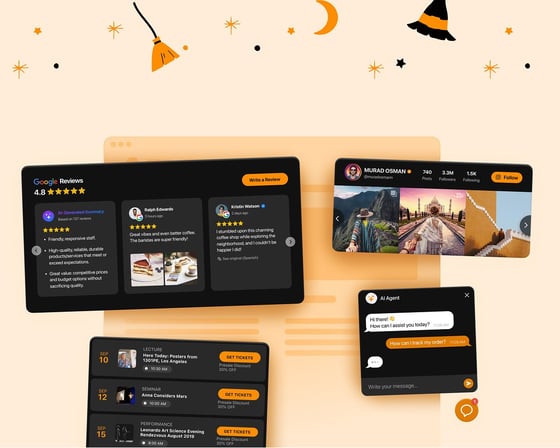 Boost Your Halloween Sales with Ready-to-Use Website Widgets