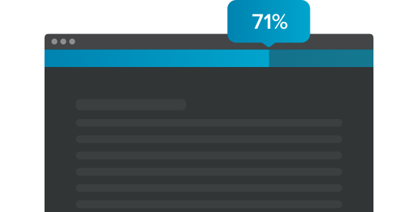 Reading Progress plugin for HTML