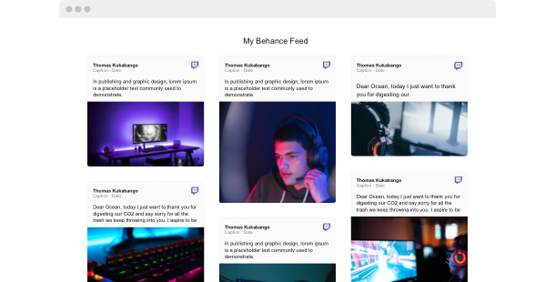 Twitch Gallery plugin for Joomla