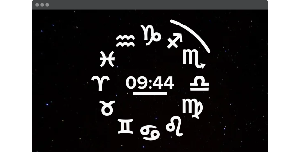 Horoscope plugin for HTML