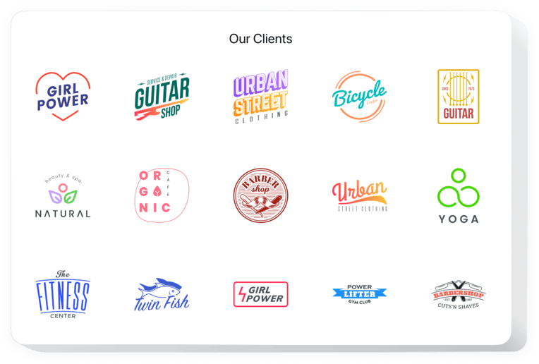  Logo Showcase widget for website