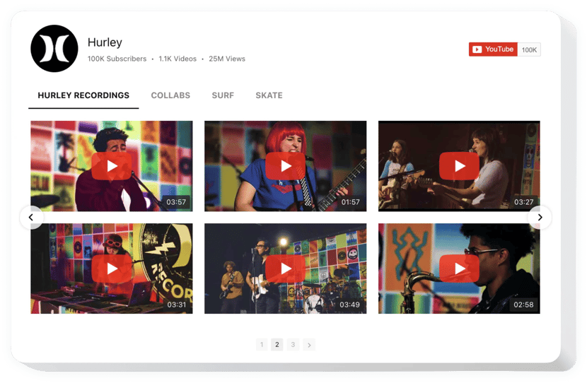 YouTube Video Gallery for Blogger