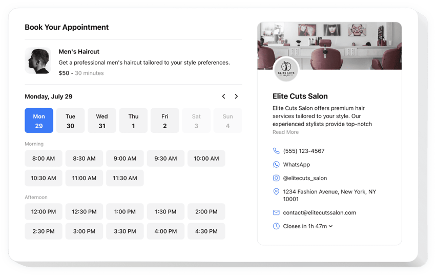 Squarespace Appointment Booking System Plugin