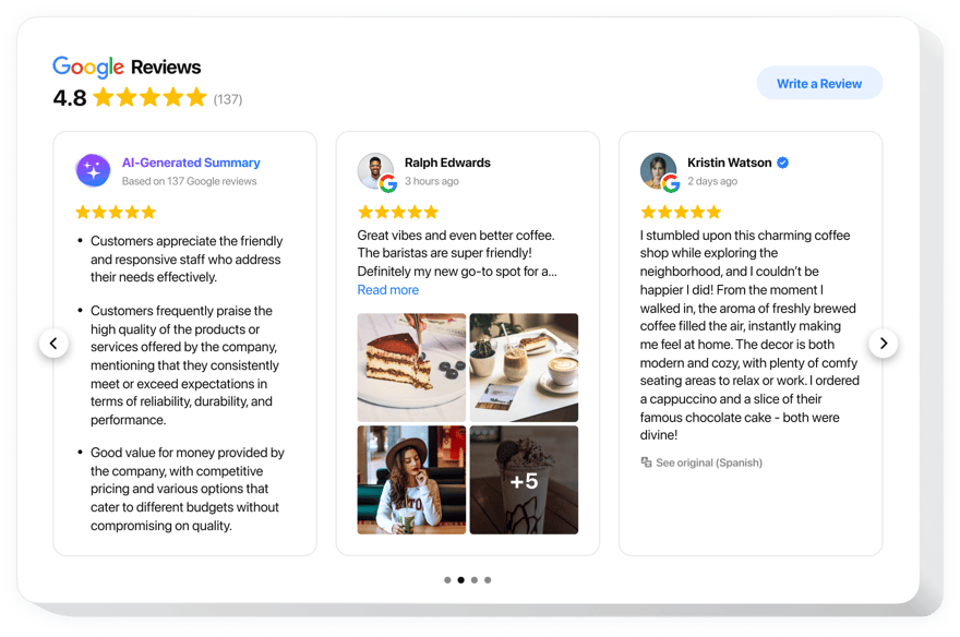 Shopify Google Reviews-App