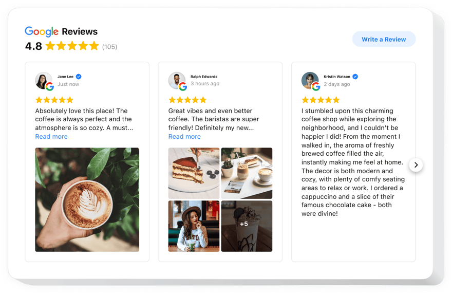 Приложение BigCommerce Google Reviews