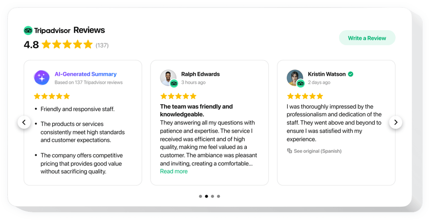 Joomla Tripadvisor Reviews extension