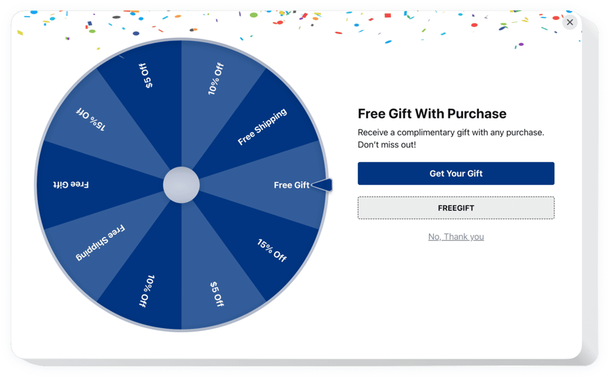 Spinning Wheel app for Woocommerce