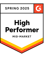 High Performer 2025 Badge